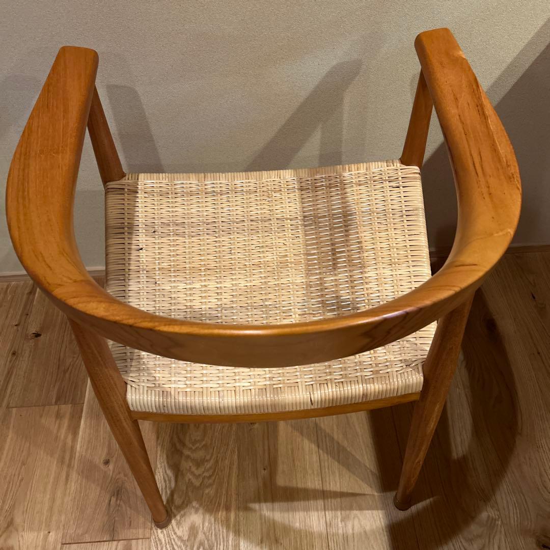 フル　サンフラワーラタン　ダイニングチェア① 専用クッションもセットです