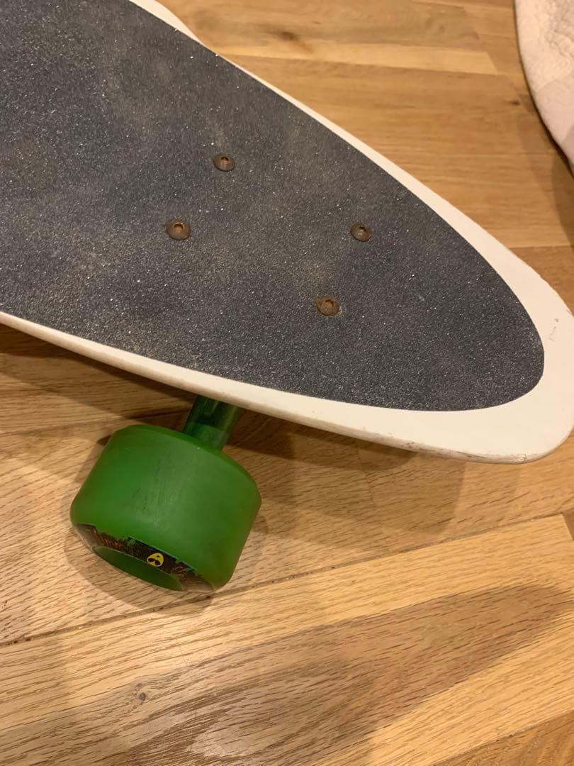 flexdex スケートボード コンプリート ホワイト/グリーン