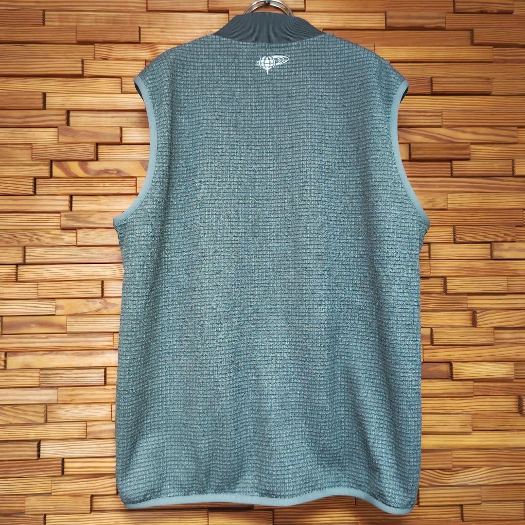 BEAMSGOLF ビームスゴルフ ジップアップベスト Lサイズ グレー