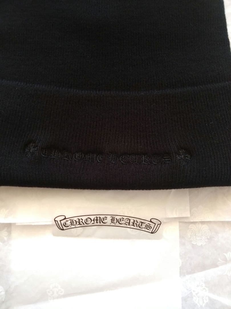 クロムハーツ　新品　ワッチキャップ　CH刺繍ロゴ