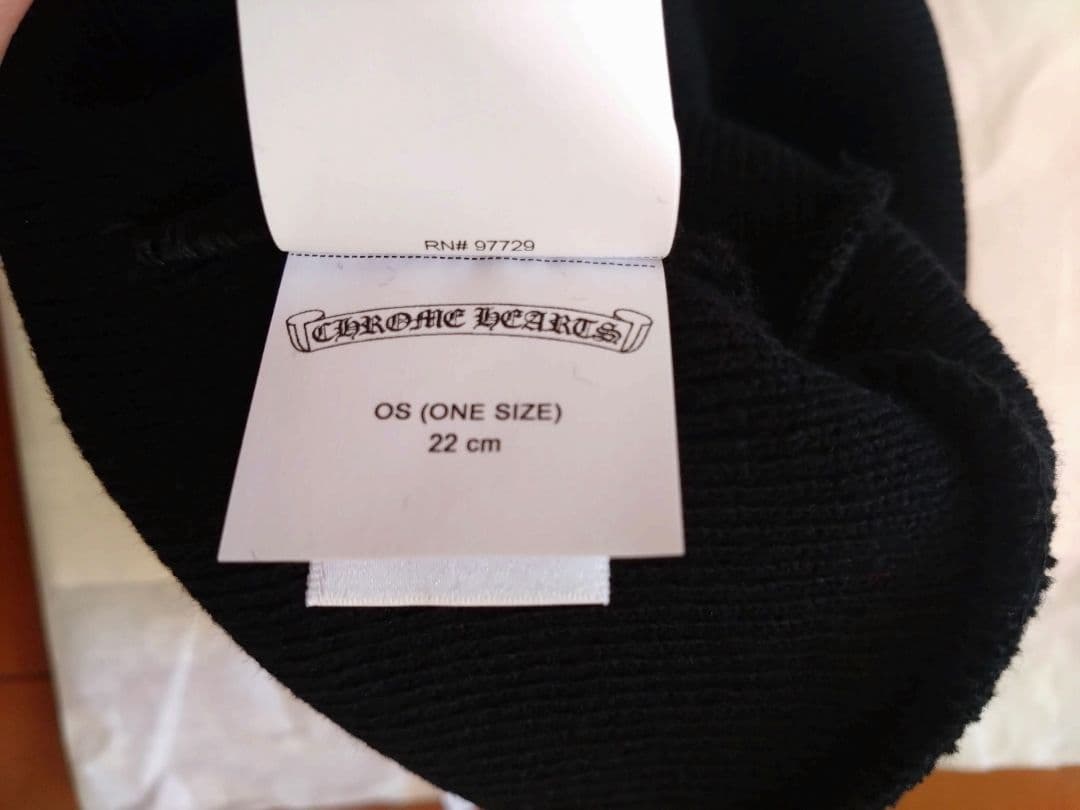 クロムハーツ　新品　ワッチキャップ　CH刺繍ロゴ