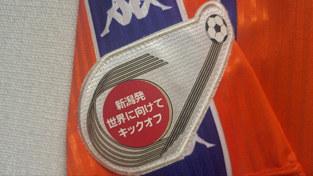 アルビレックス新潟2002 Kappa サッカーユニフォーム オレンジ