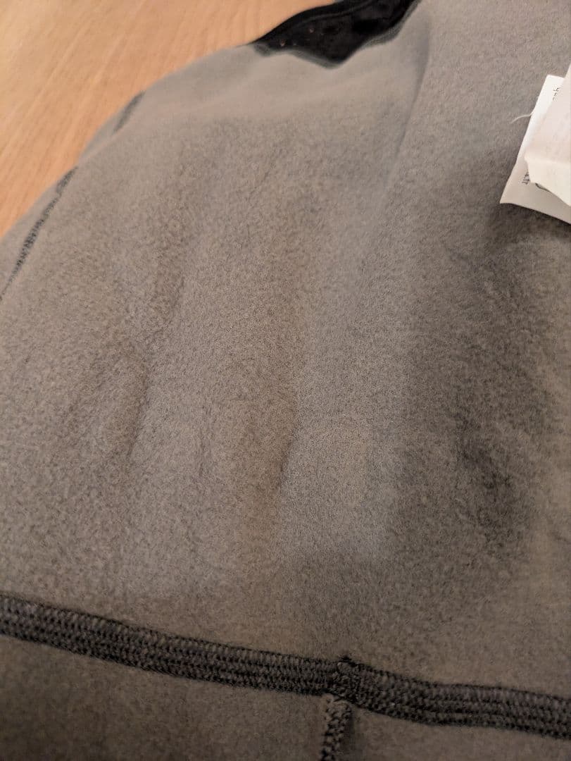 PAS NORMAL STUDIOS ビブタイツ グレー　S