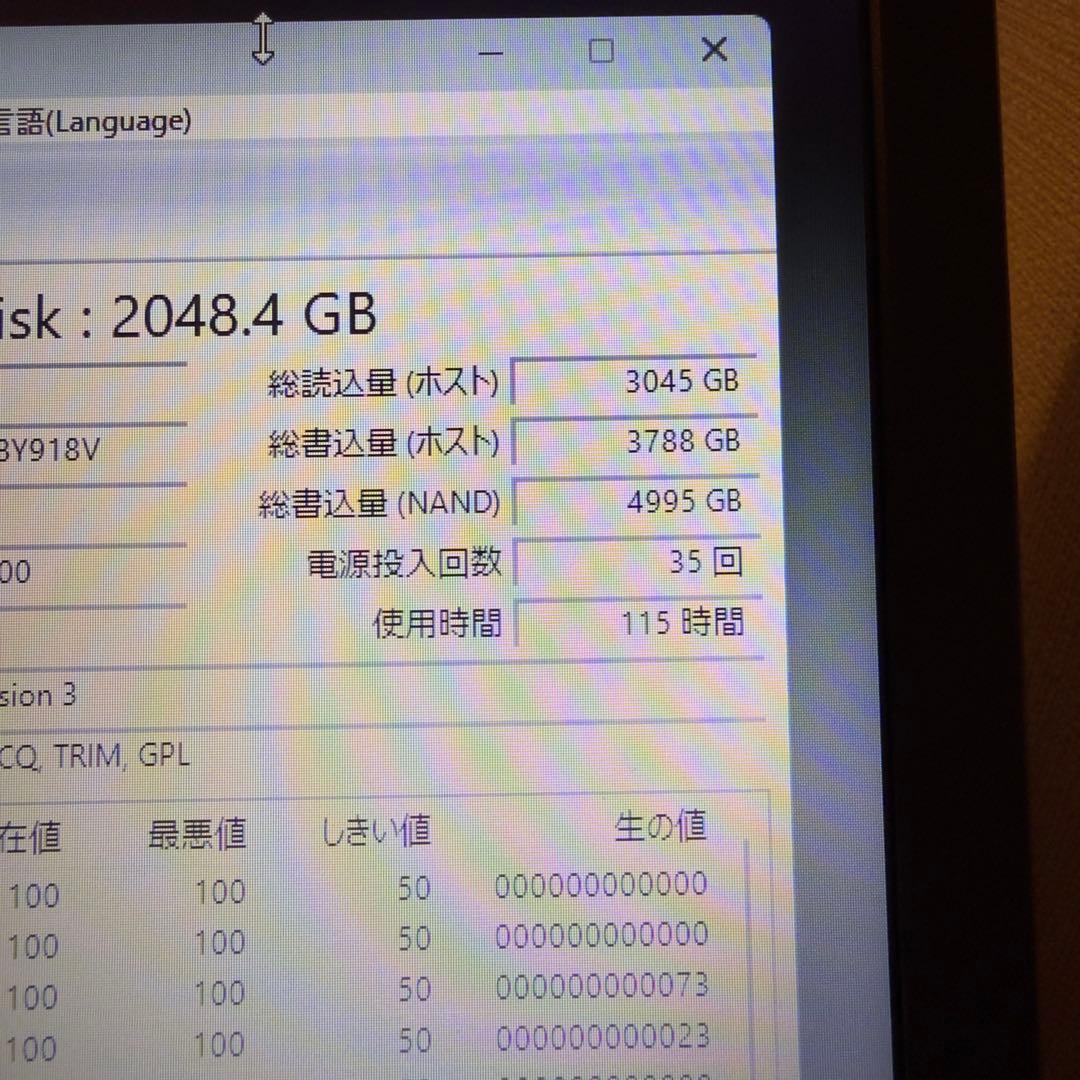 シリコンパワー 2TB SATA SSD A58SP002TBSS3A58A25