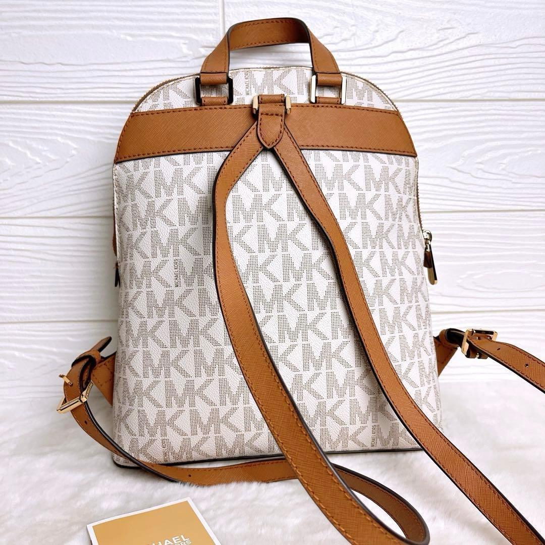 極美品☆MICHAEL KORSマイケルコース リュック バックパック MK柄.