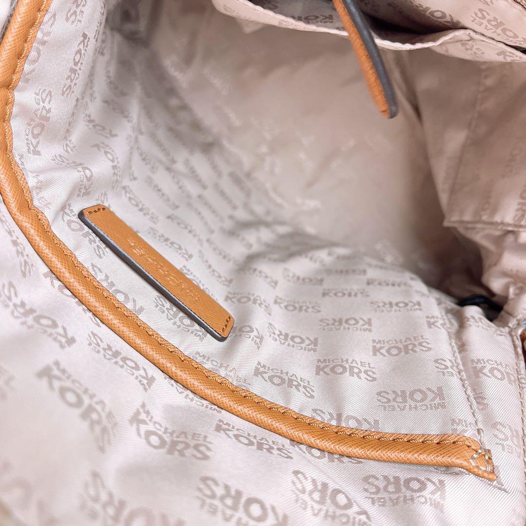 極美品☆MICHAEL KORSマイケルコース リュック バックパック MK柄.