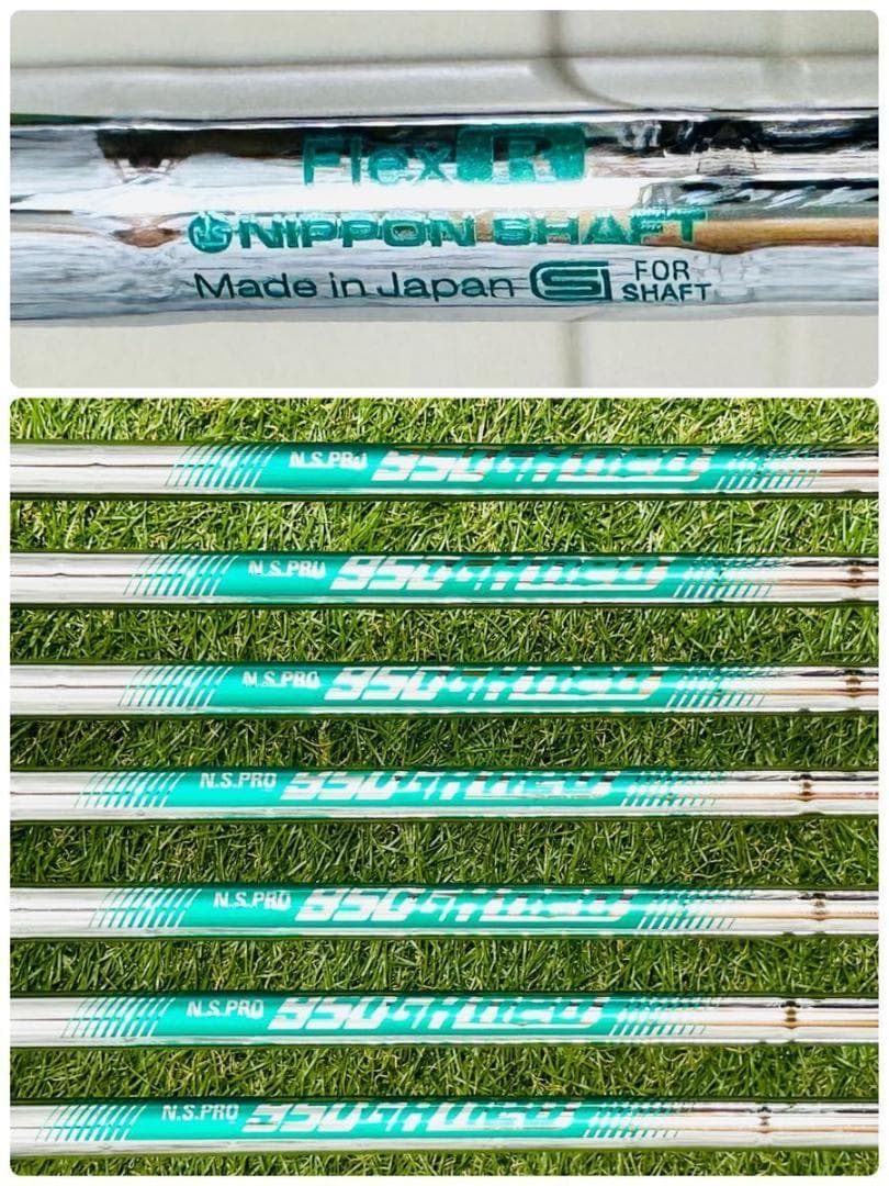 【良品】初心者推奨 ピン i500 黒ドットメンズアイアンセット 7本 R