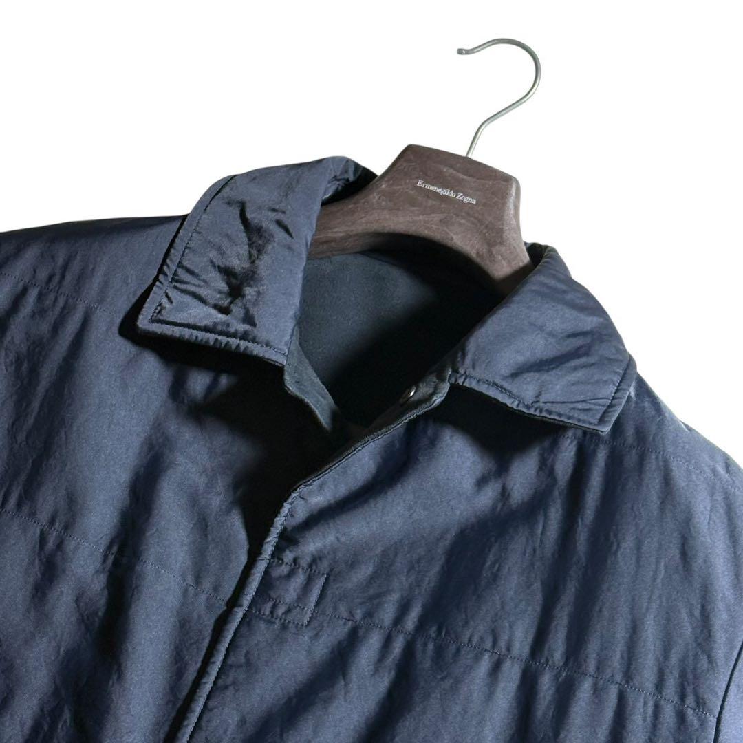 美品/希少XL！ジョルジオアルマーニ メンズ チェスターコート ロングコート 黒