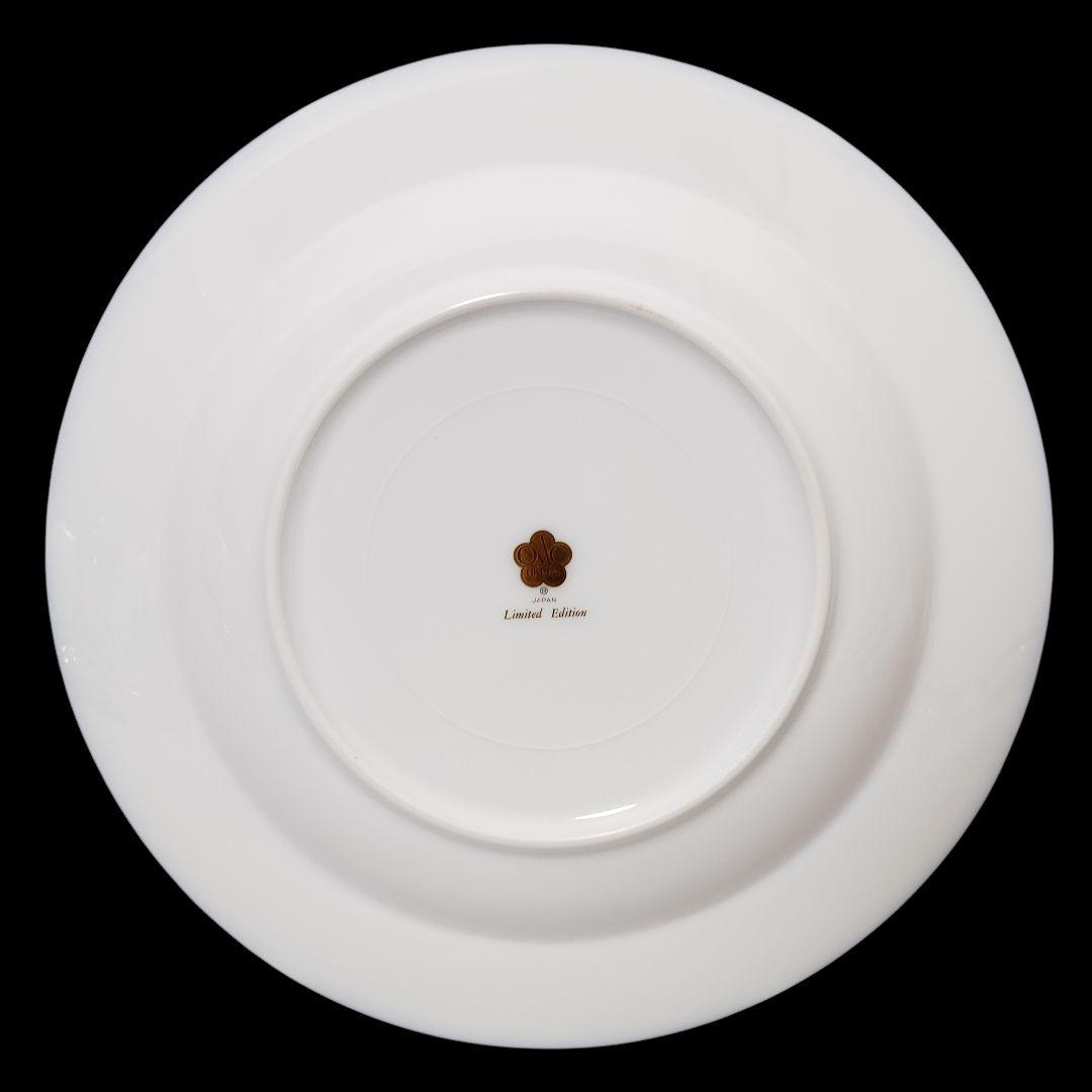 大倉陶園 瑠璃 金彩 梅 スープ皿 プレート LIMITED EDITION - メルカリ