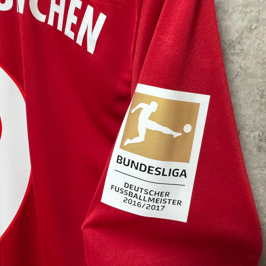 バイエルン 17/18 #9 レバンドフスキ 長袖 ユニフォーム