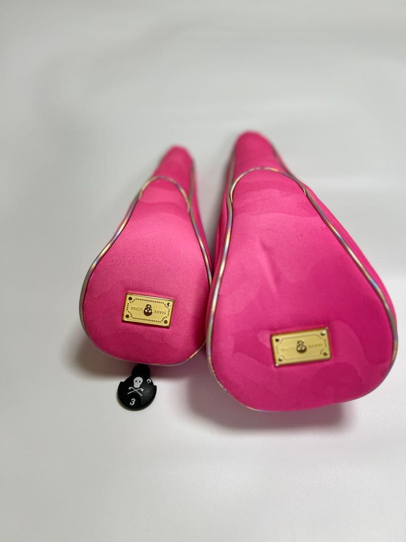 マークアンドロナ　MARK&LONA ピンク カモフラージュ ゴルフバッグ