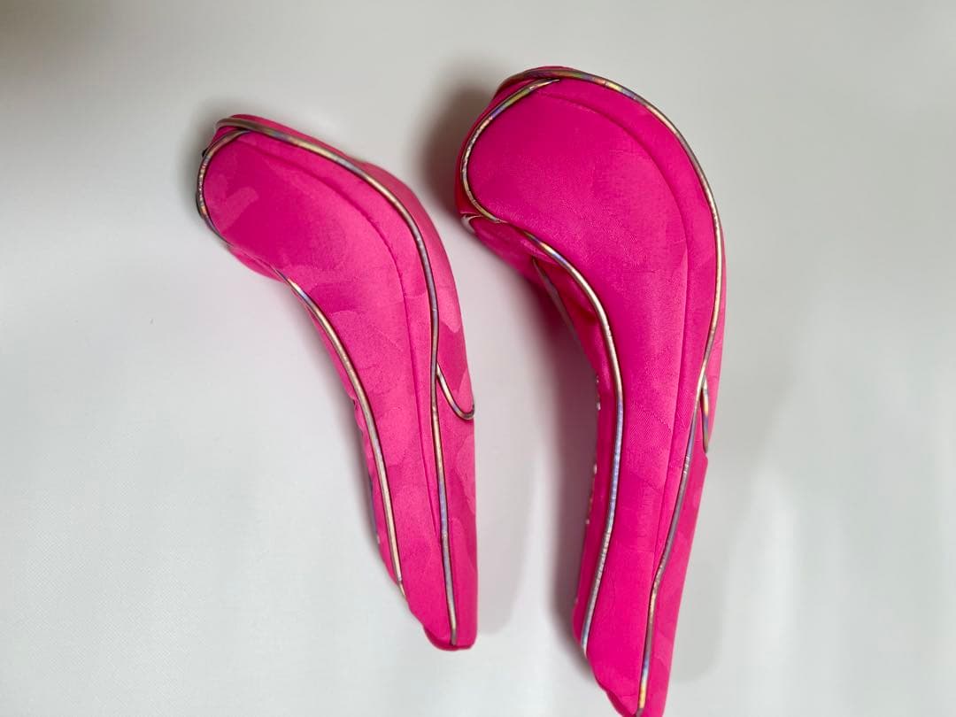 マークアンドロナ　MARK&LONA ピンク カモフラージュ ゴルフバッグ