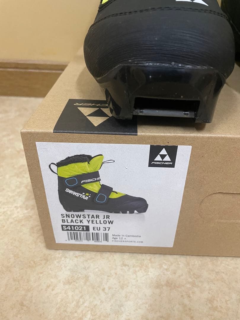 フィッシャー FISCHER クロスカントリースキー ブーツ 23.5cm