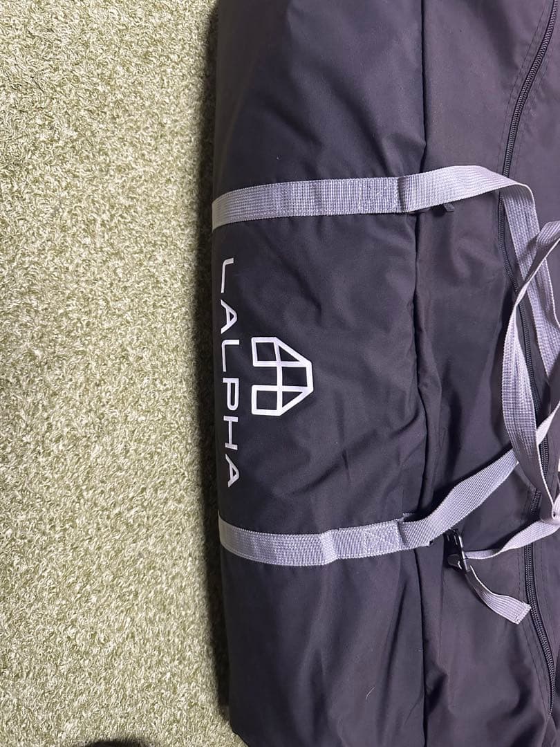 LALPHAテント、タープ、ムラコポールセット