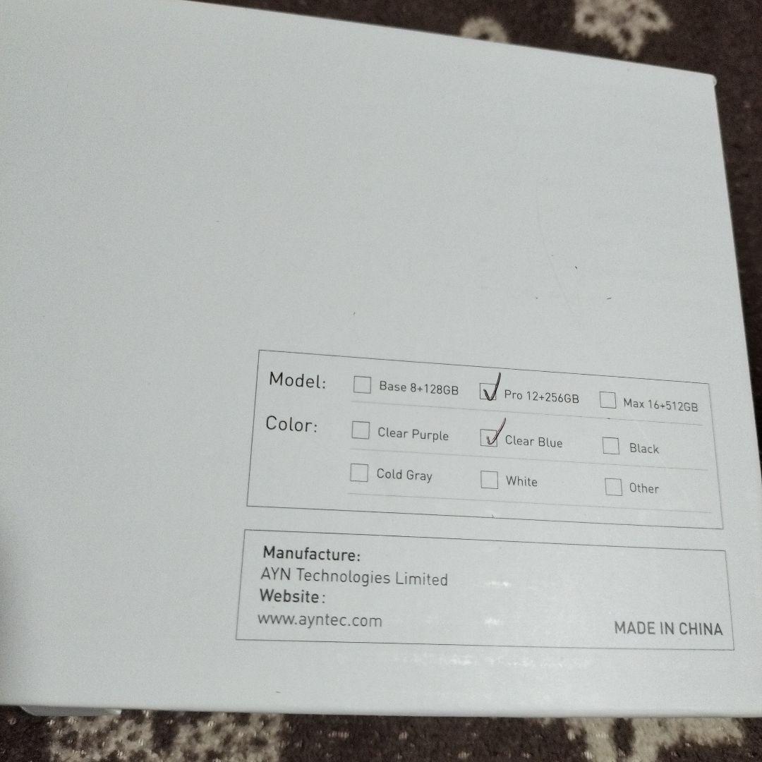 その他 ayn odin2 pro 12GB+Storage256GB