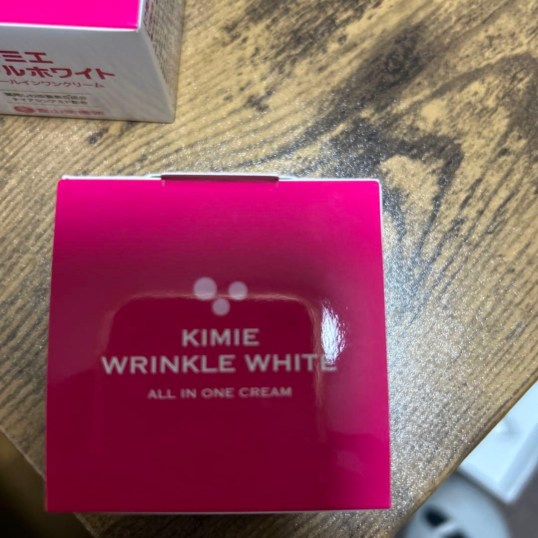 キミエリンクルホワイトオールインワンクリーム２個セット