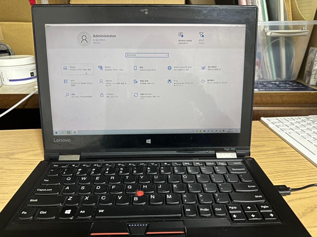 Windowsノート本体 ThinkPad Yoga260 Intel i5 16GB RAM