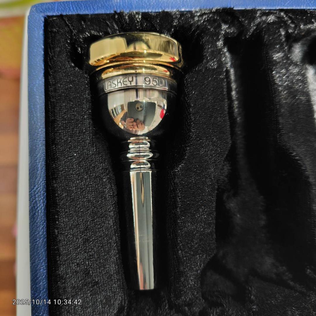 Laskey バストロンボーン用マウスピース95D