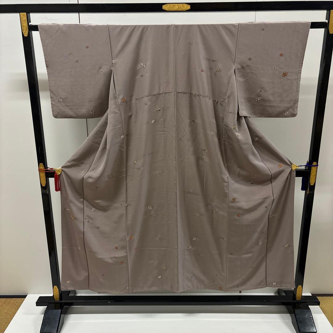 椛 様　AK-3949 総刺繍 飛び柄 スモールサイズ 小紋 正絹