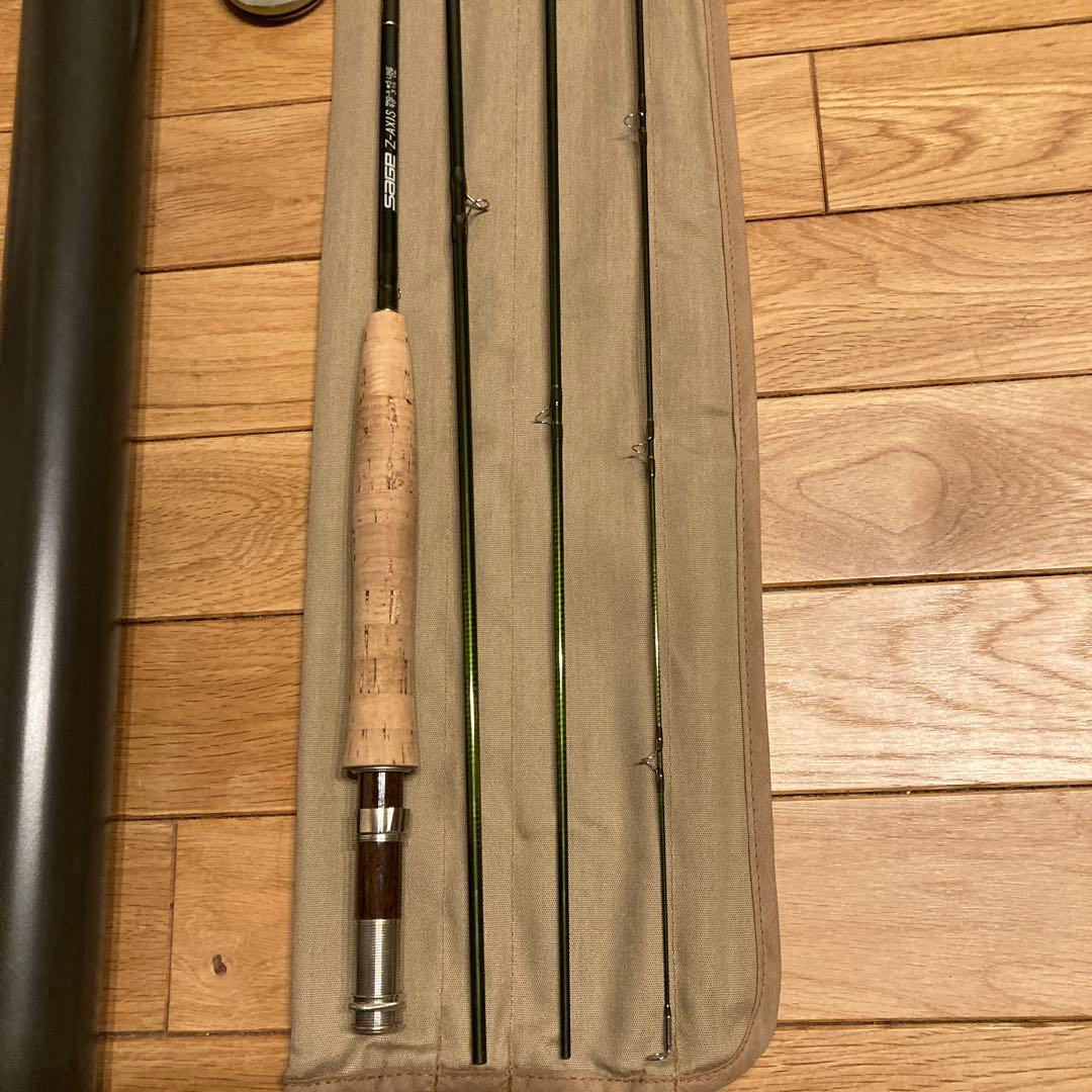 【美品】SAGE Z-Axis フライロッド　#5 9ft