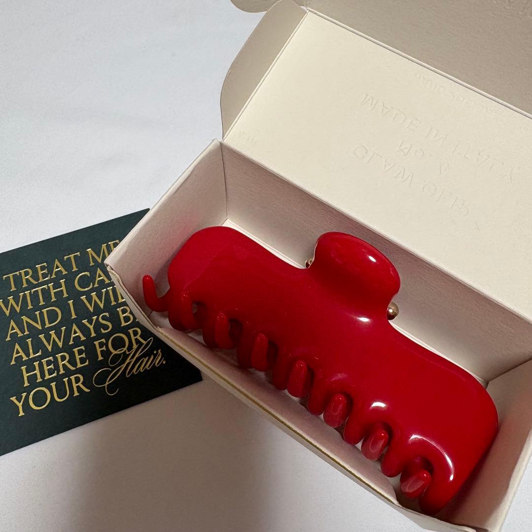 【Undo Hairware】No. 4 Claw クリップ　イタリア製　ロッソ Amazon.co.jp: UNDO HAIRWARE (ウンドヘアウェア) No.4 CLAW CLIP