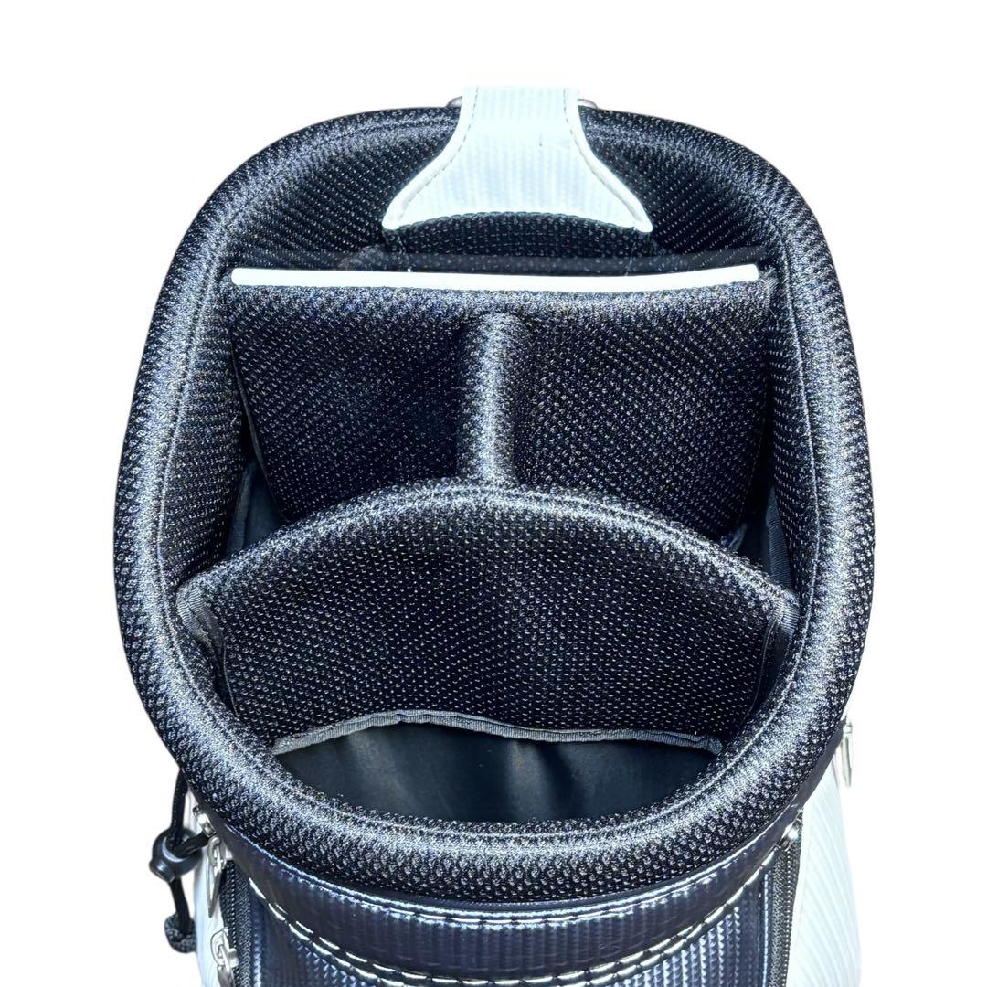 ✨超美品✨ ダンロップ XXIO ゴルフ キャディバッグ ホワイト・ブラック