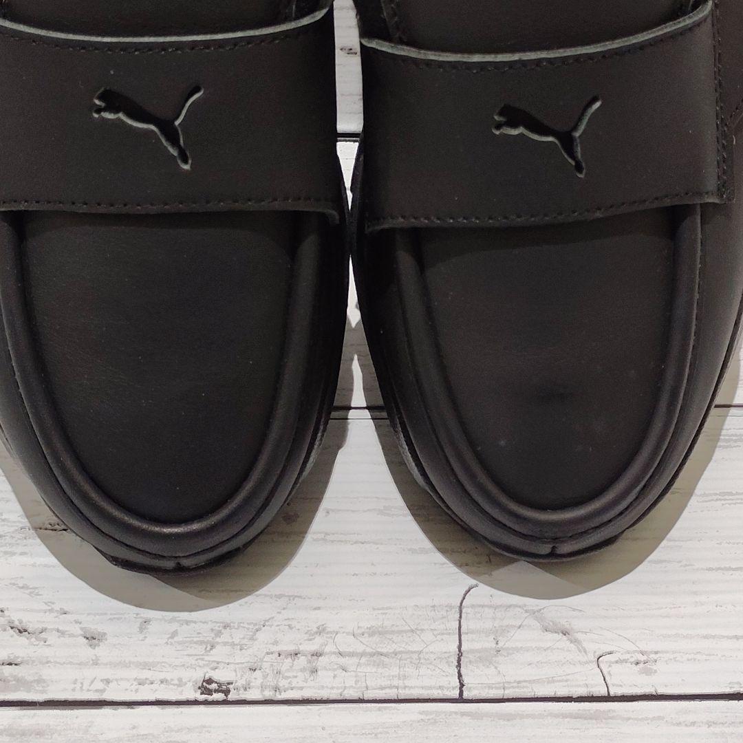 極美品✨PUMA LOAFYR WNS プーマ　ローファー　ブラック 24cm