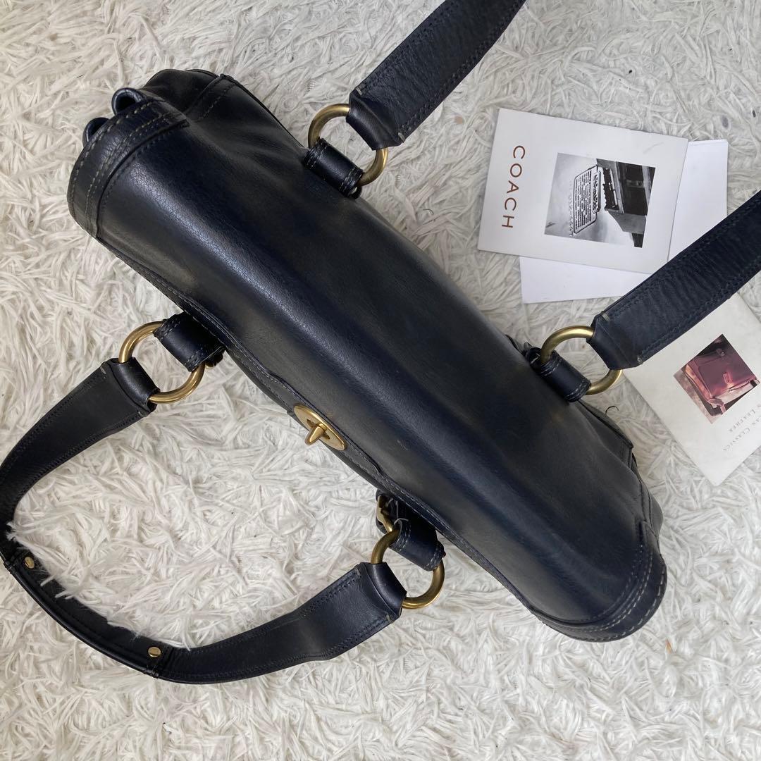 vintage coach old archive y2k ミニボストン 黒 - メルカリ