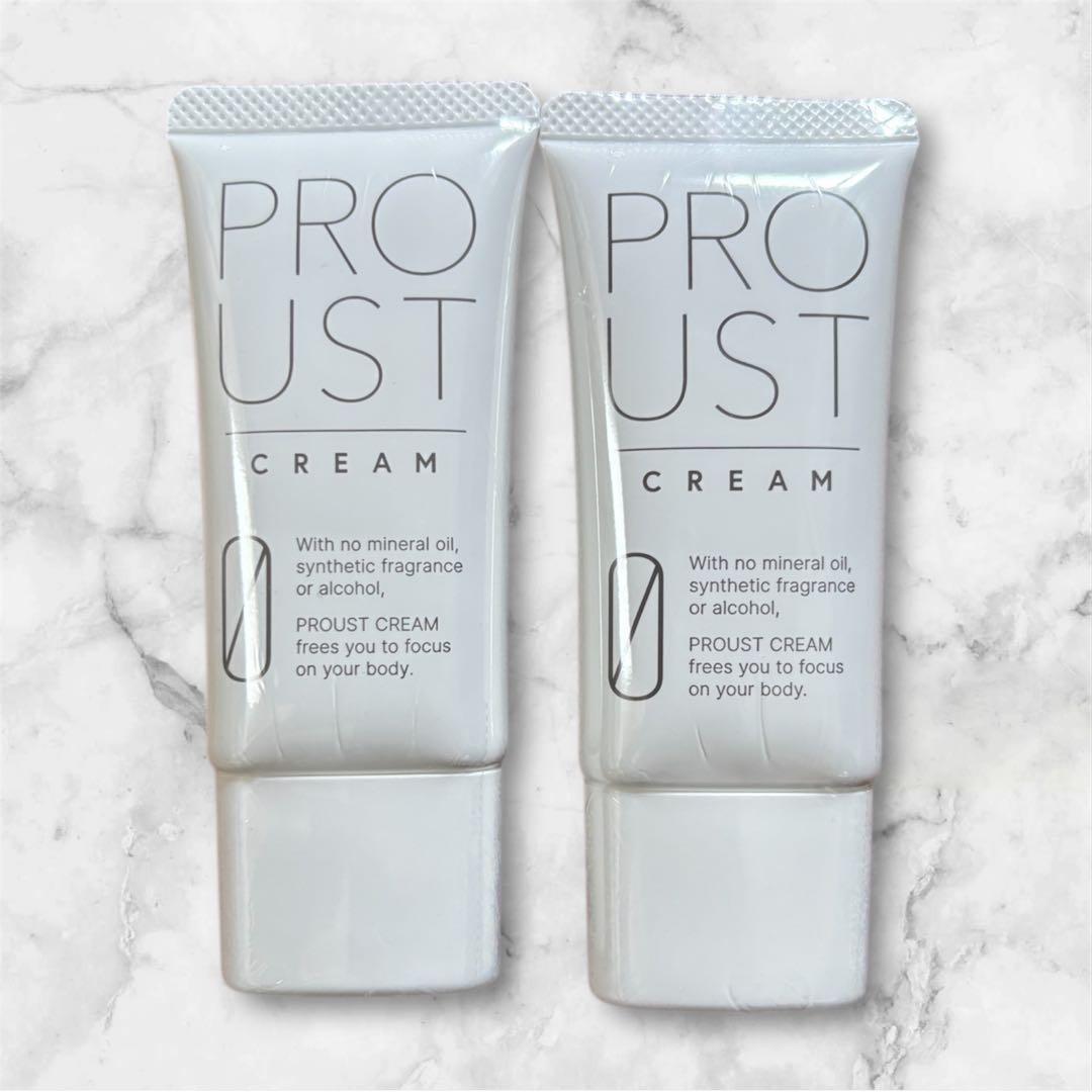 【新品未開封】プルーストクリーム 30g ×2 無香 パンフレット有