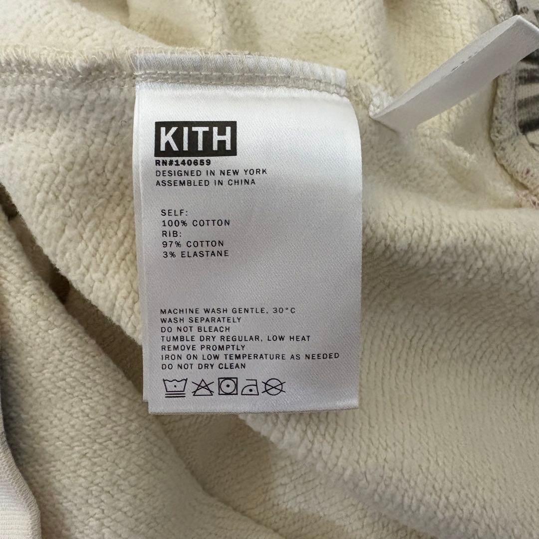 【激レア】KITH キス　スウェット　トレーナー　ゆるだぼ　完売モデル　刺繍