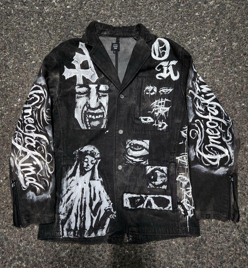 OneOfAkinD Re:make paint denim jacket