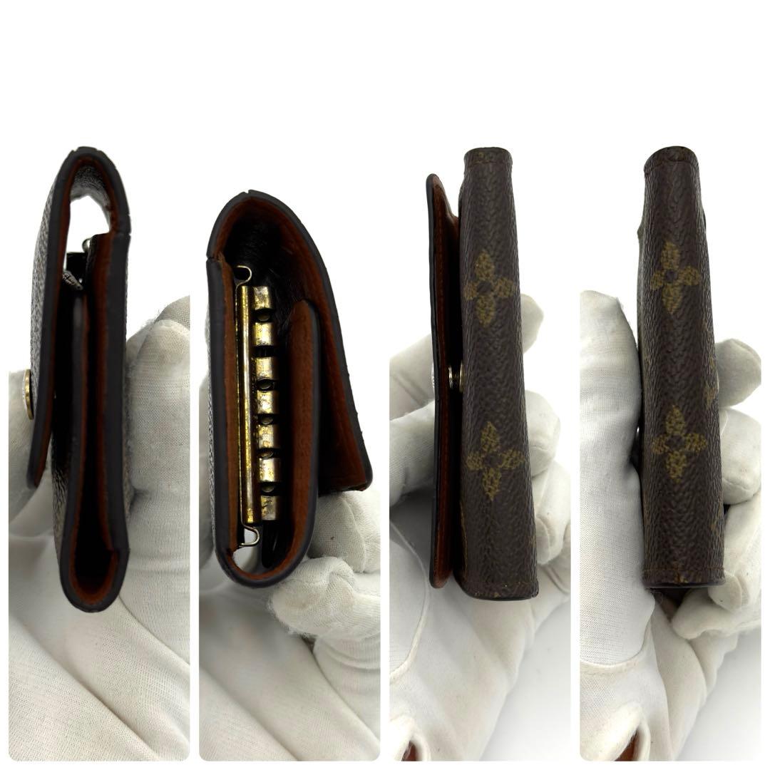 美品✨ルイヴィトン モノグラム ミュルティクレ6 キーケース6 連