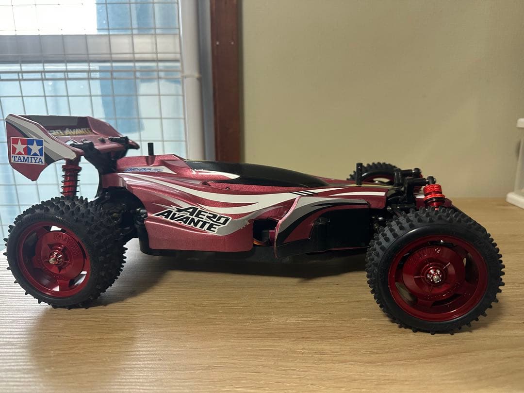 s*o様 タミヤ DF-02 エアロアバンテ RCカー 完成品 レッド