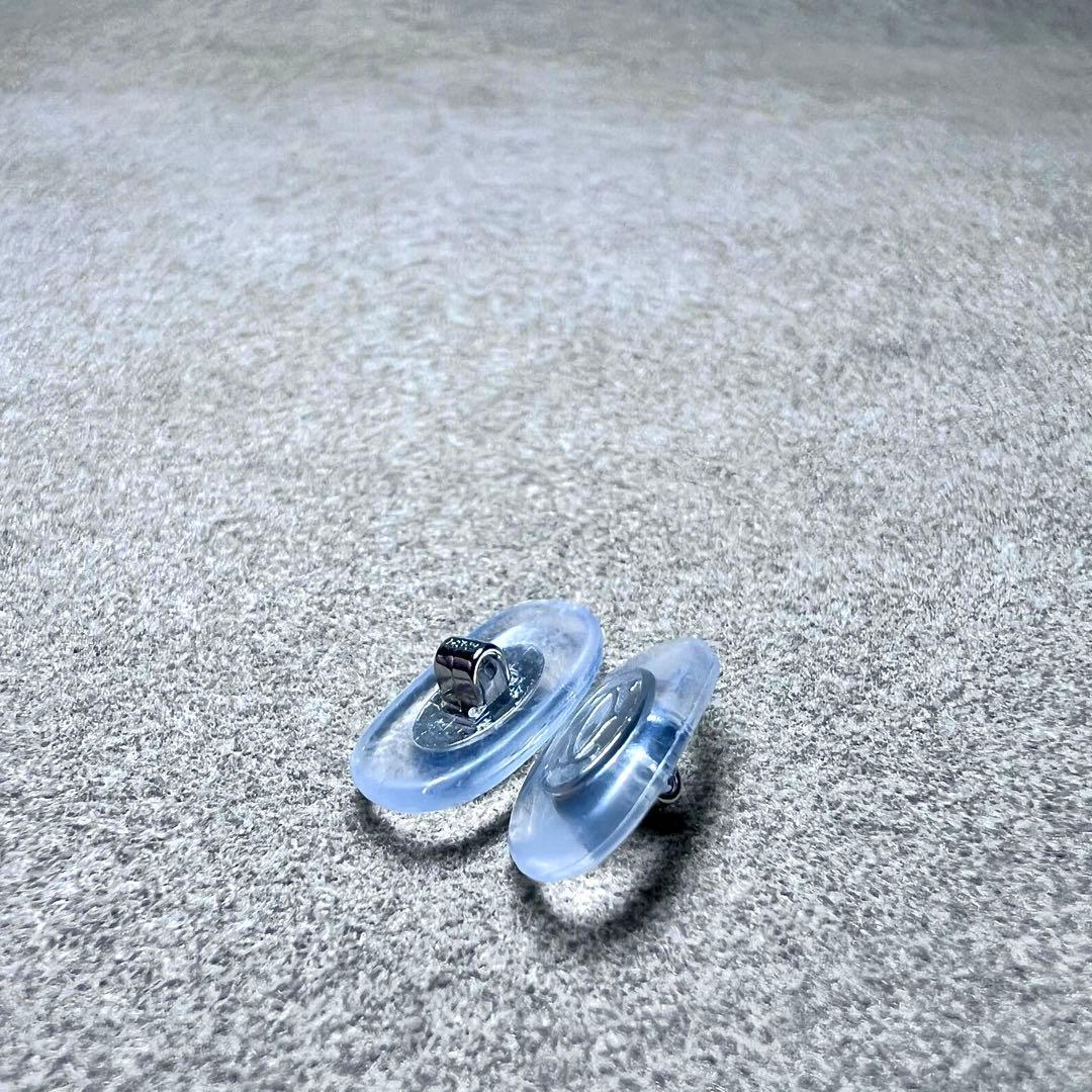 【正規品】新品　Cartier カルティエメガネ用ノーズパッドsサイズ　シルバー