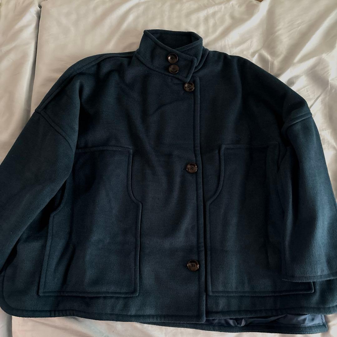 ふじあみ unof コート ブルー