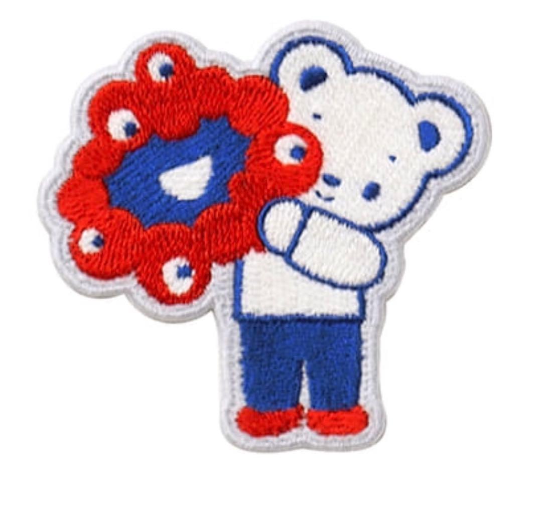 r*様 ミャクミャク コラボ ポーチ ワッペン 万博 2025 2点セット