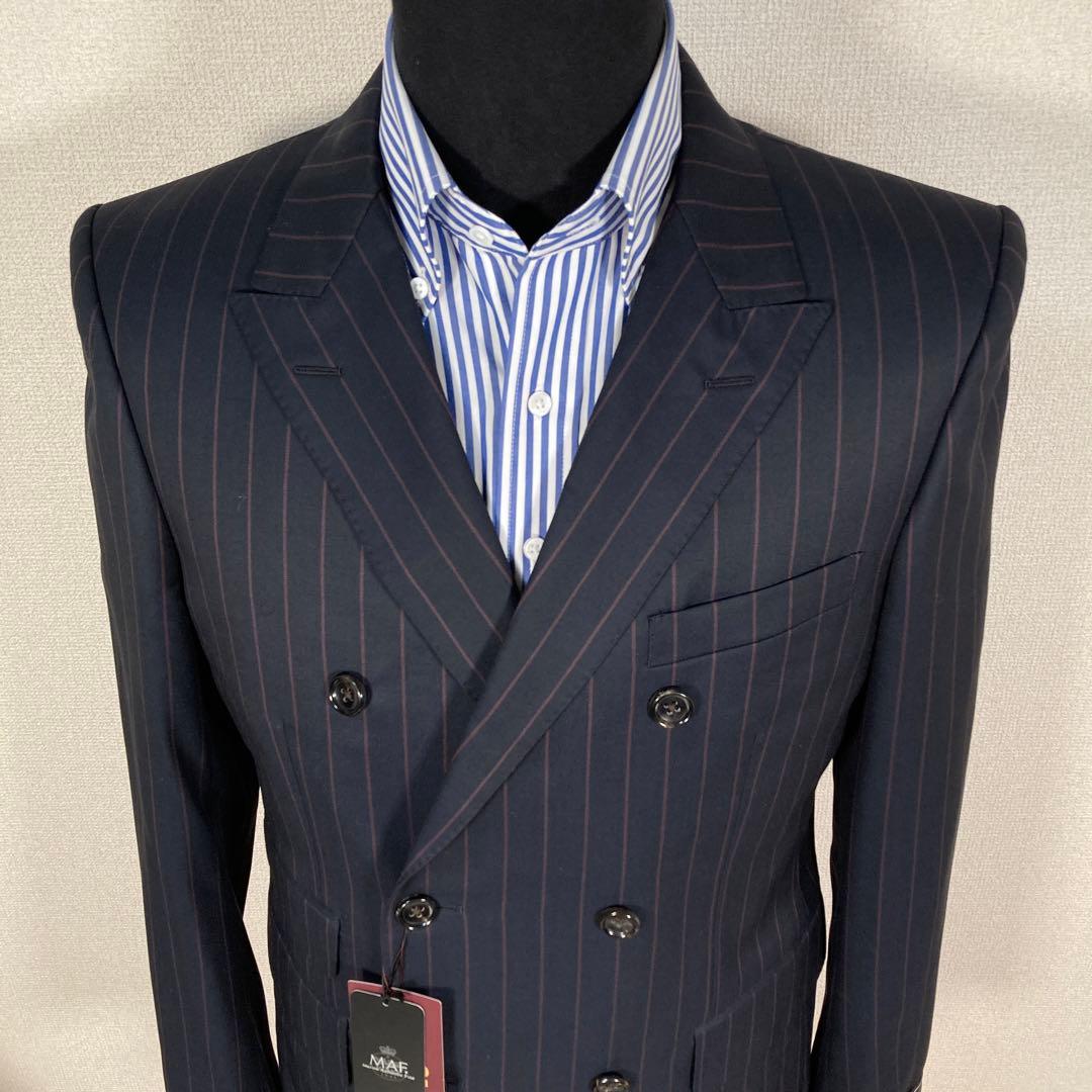 キヨ様専用 タケオキクチ スーツ ジャケット ダブル MAF ストライプ