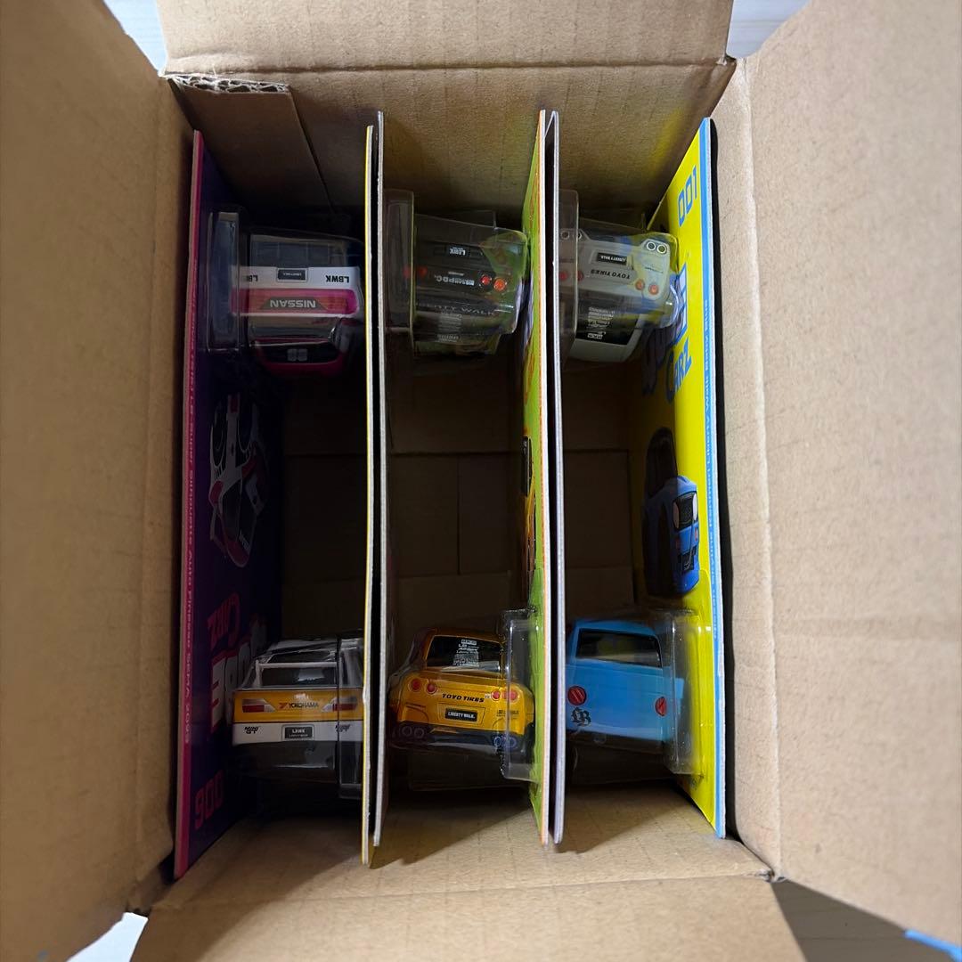 liberty walk MINIGT QUBE CARZ ミニカーセット 6個