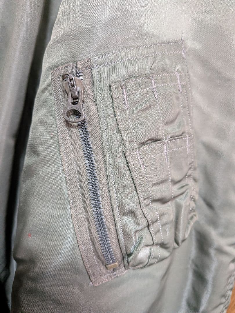 実物 MA-1 1960年代 MIL−J−8279C