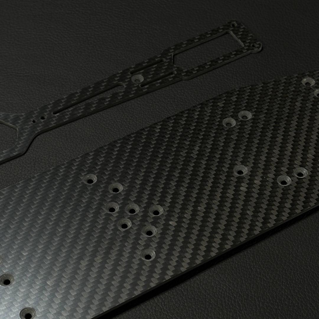 特注品 ヨコモ RD2.0 カーボンシャーシ 3.0mm + アッパ m2130