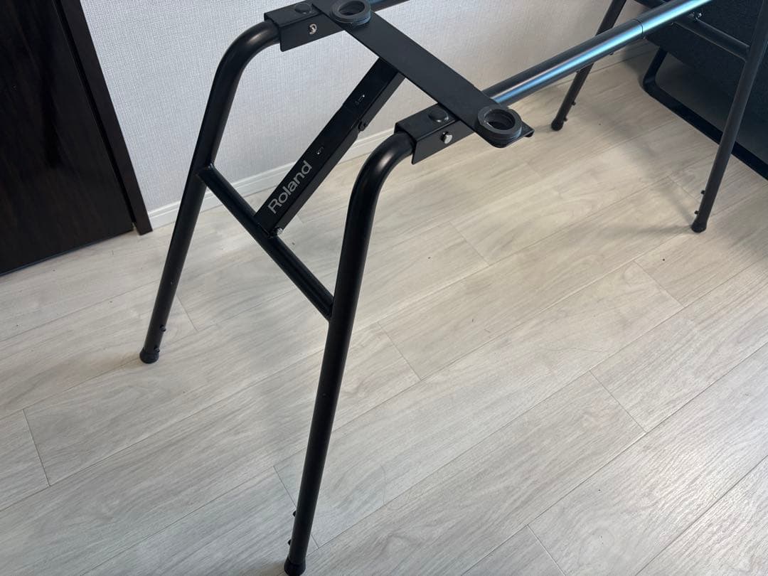 Roland キーボードスタンド 黒　KS-12