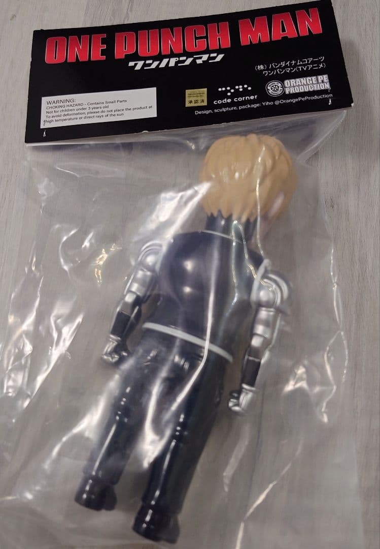 code corner コードコーナー ワンパンマン ジェノス ソフビ - メルカリ
