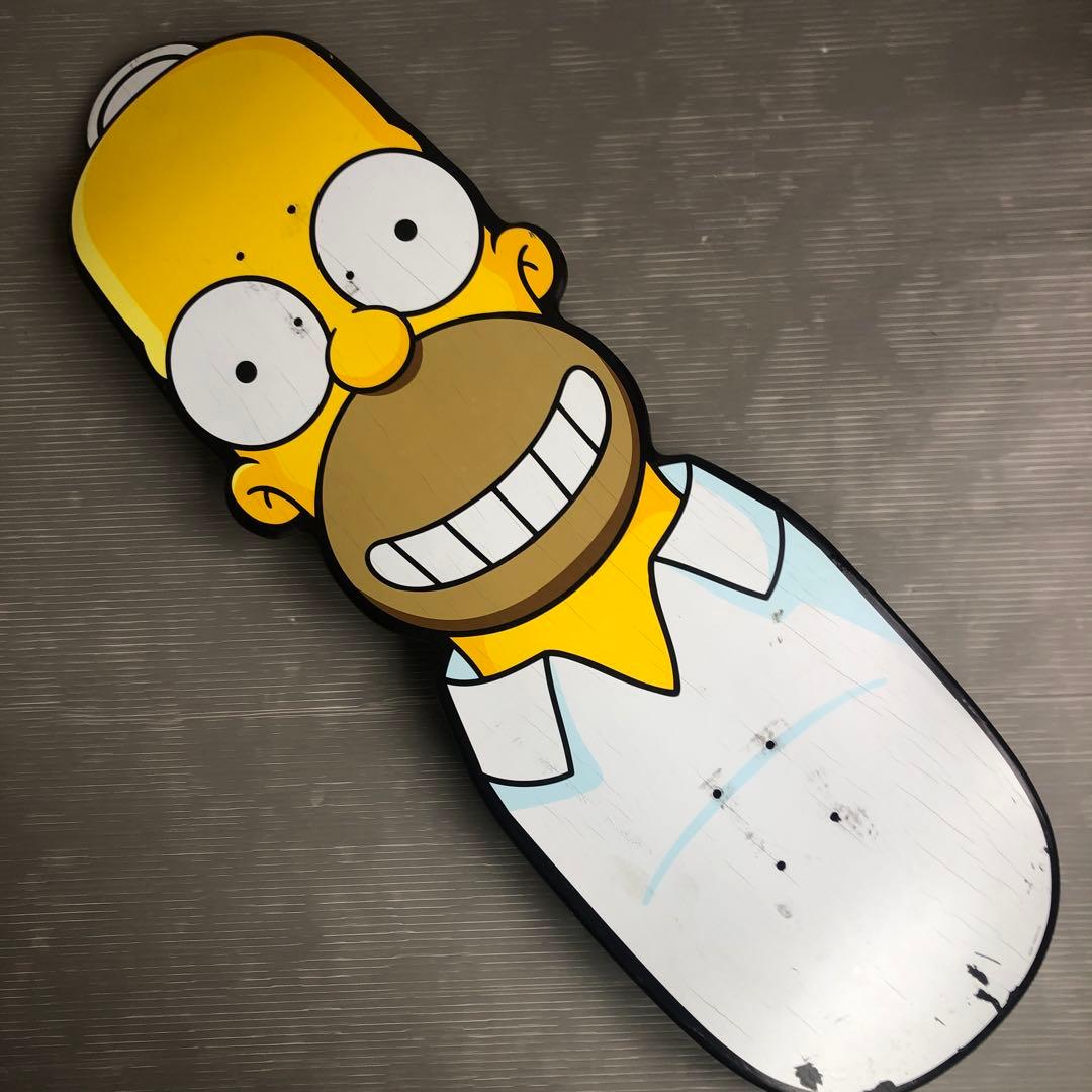 新品未使用】 サンタクルーズ スケボー THE SIMPSONS コラボデッキ
