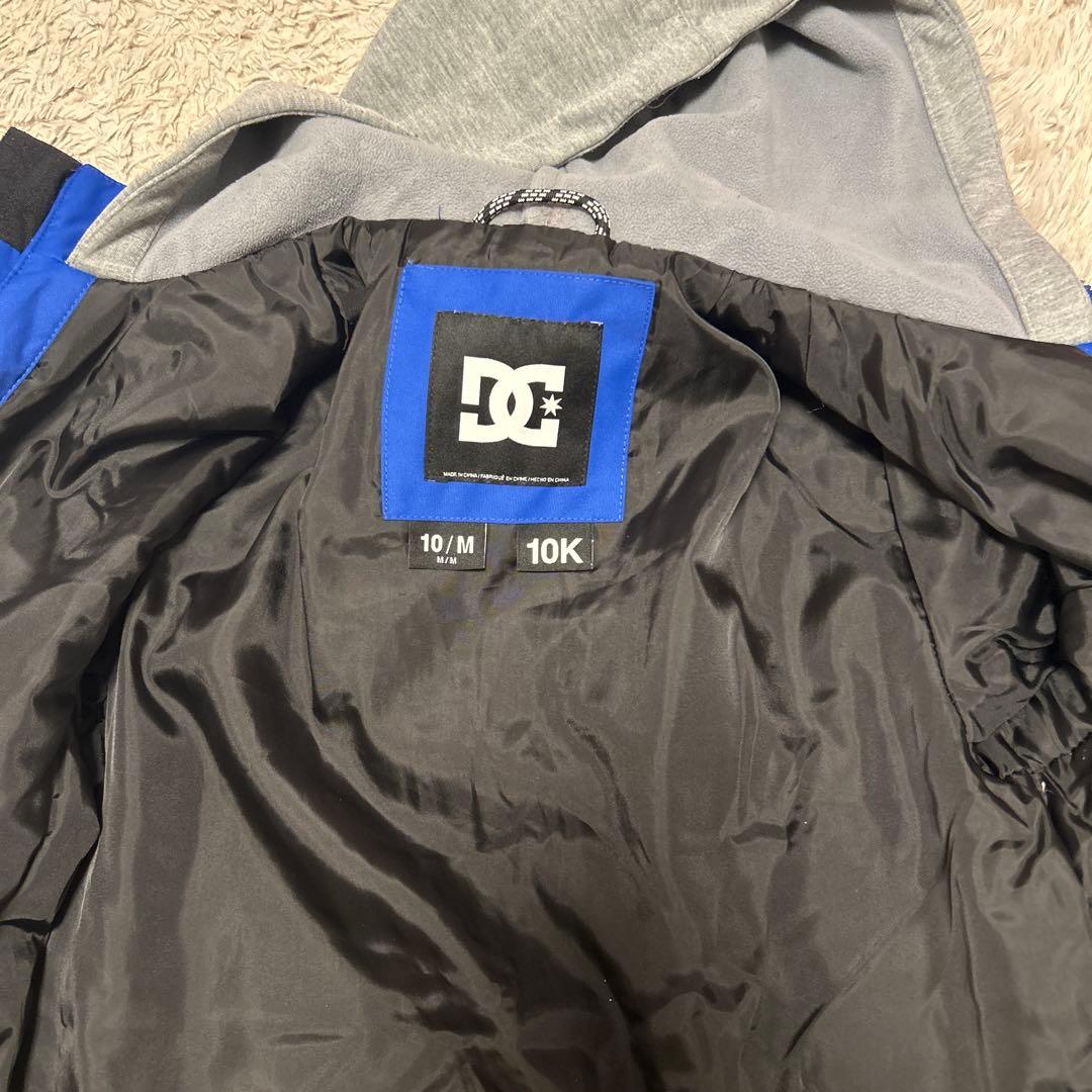 DC スノーボードウェア 10/M 青オレンジ140cm