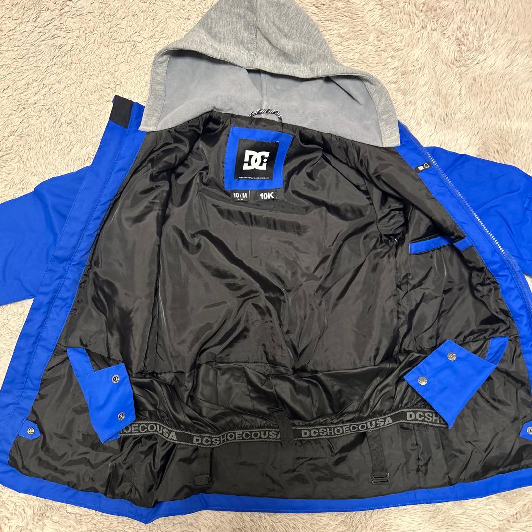 DC スノーボードウェア 10/M 青オレンジ140cm