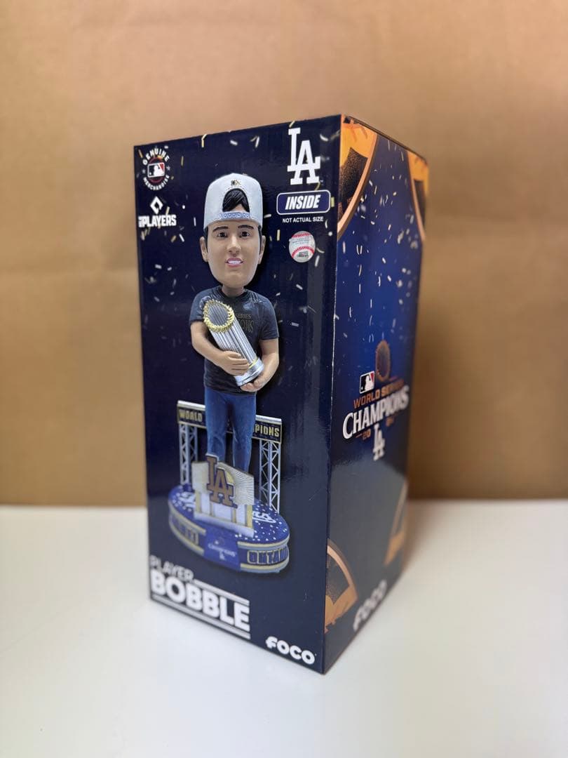 ワールドチャンピオン　優勝セール 大谷翔平　￼ドジャーズ　ボブヘッド105