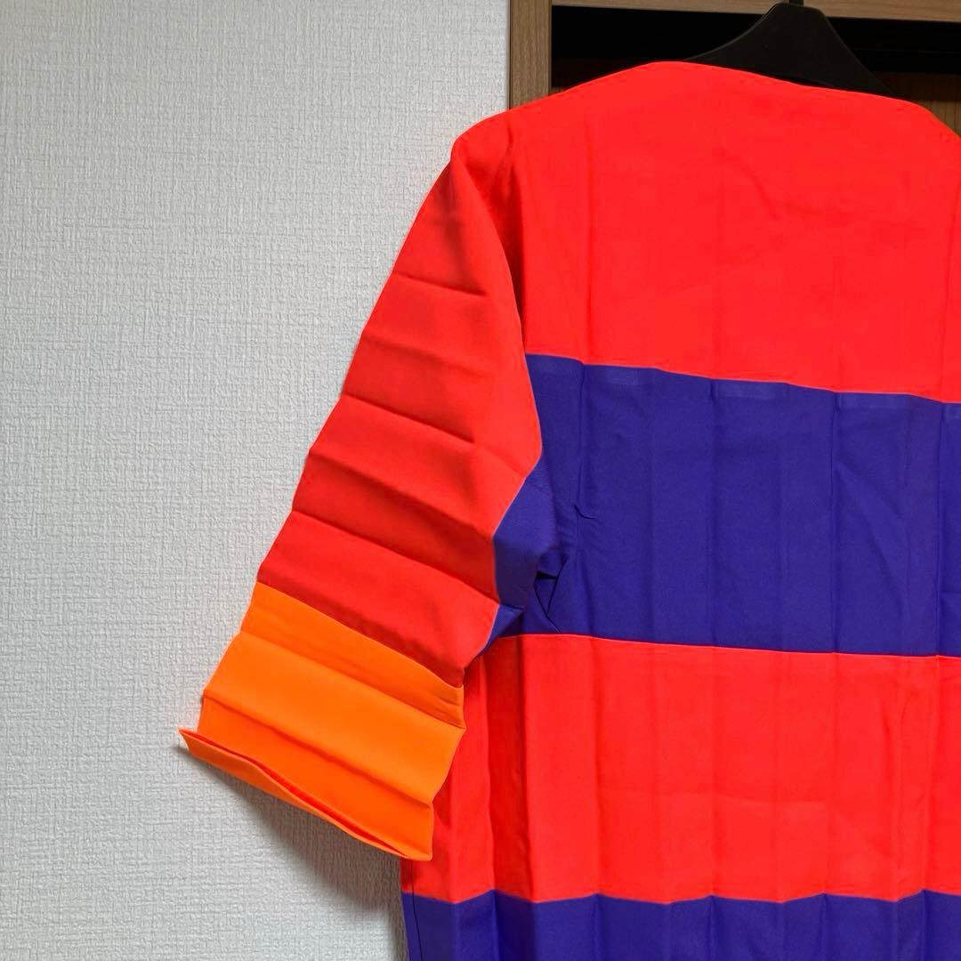 未使用 ベルンハルトウィルヘルム ワンピース プリーツ ボーダー