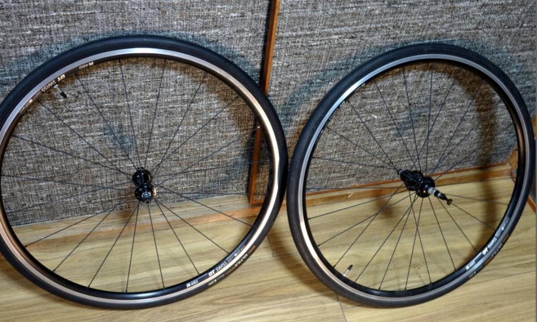 DT SWISS R460 アルミホイール前後セットDT SWISS R460db 700C 28H 手