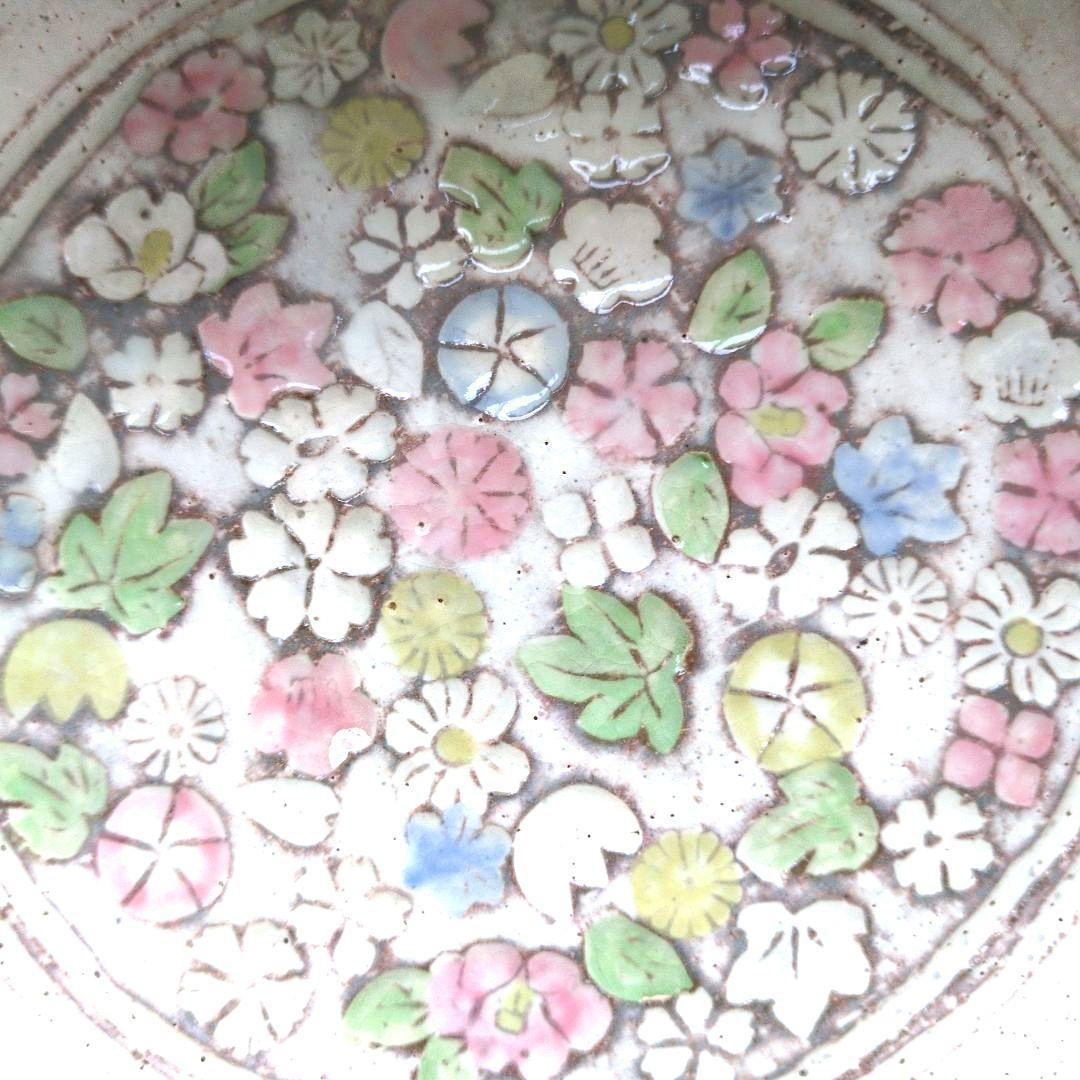 新品未使用】清水焼 伊藤典哲 桜 皿 置物 インテリア