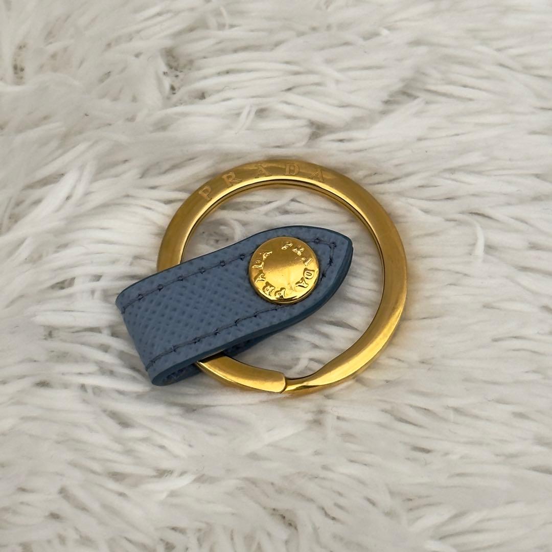 極美品⭐️現行 ICチップ内蔵 PRADA プラダ サフィアーノレザー キーケース